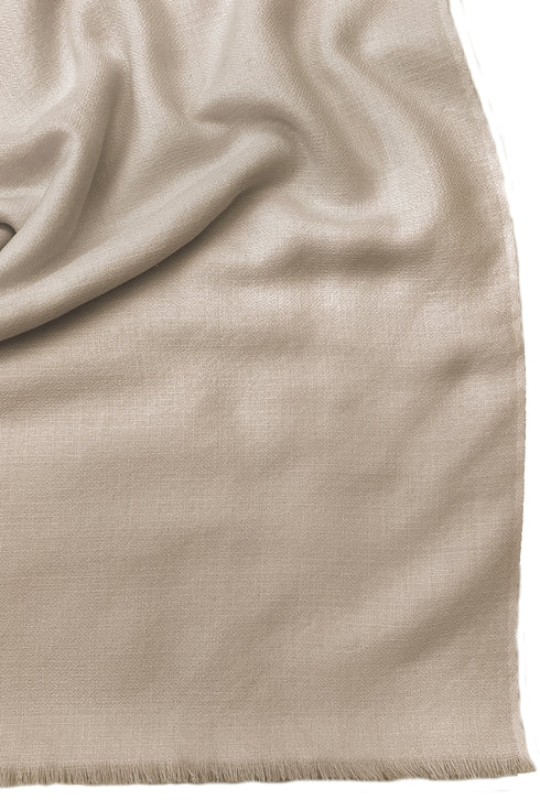 Diamond Weave Wool Silk Personalized Stole